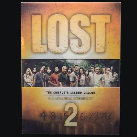 DVD "LOST" THE COMPLETE SECOND SEASON                 THE EXTENDED EXPERIENCE - Picture 1 of 7